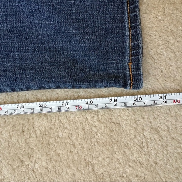 Levi’s 414 Classic Straight fit medium wash blue jeans, sz 22W - Picture 4 of 7